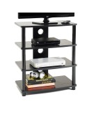 Mobile porta TV con passacavi in legno MDF e metallo Style