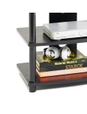 Mobile porta TV con passacavi in legno MDF e metallo Style