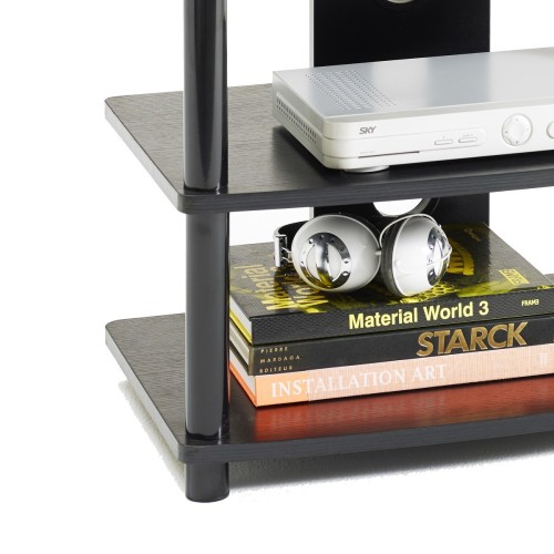 Mobile porta TV con passacavi in legno MDF e metallo Style