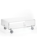 Carrello tavolino in plexiglass per soggiorno Andy 2