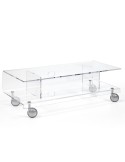 Carrello per televisori LCD in plexiglass moderno Andy 6