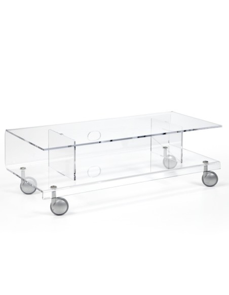 Carrello per televisori LCD in plexiglass Andy 6