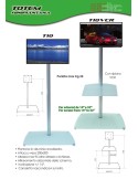 Piantana per televisori LCD design moderno Totem T10