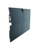 Staffa a parete inclinabile per applicazioni videowall Mywall1