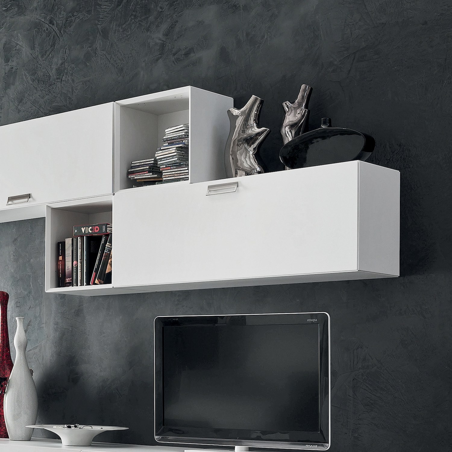 Mobili da soggiorno per tv moderni otto Mobili da soggiorno moderni
