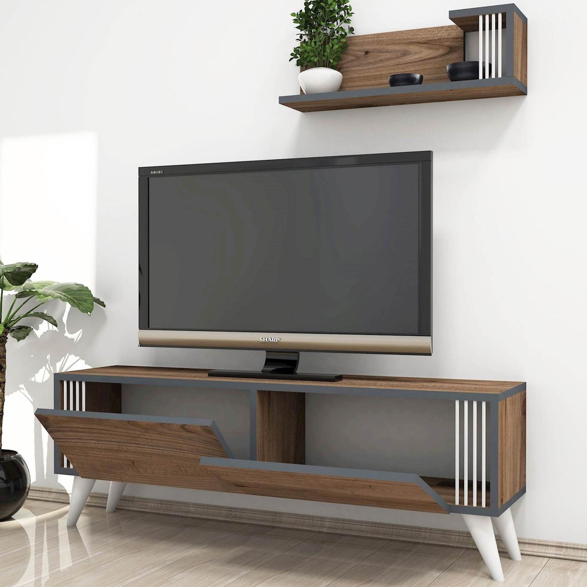 Mobiletto Porta Tv Design Moderno Lucas