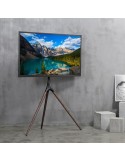 Treppiedi porta TV grandi dimensioni con staffa girevole Dandy