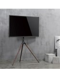 Treppiedi porta TV grandi dimensioni con staffa girevole Dandy