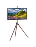Treppiedi porta TV grandi dimensioni con staffa girevole Dandy