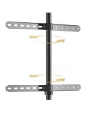 Treppiedi porta TV grandi dimensioni con staffa girevole Dandy