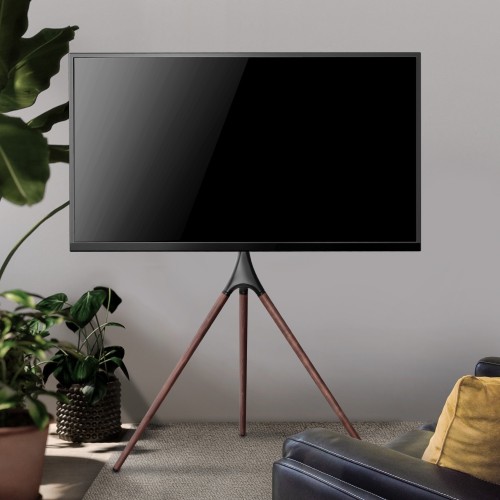 Treppiedi porta TV grandi dimensioni con staffa girevole Dandy