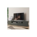 Mobile porta TV in legno L200 cm Bandol Anthrax