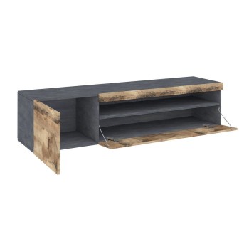 Mobile TV moderno Bandol 150 Slate Maple 2