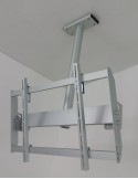Staffa TV soffitto per grandi televisori regolabile Adam