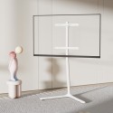 Piedistallo TV a pavimento Kirrien White per TV da 32-70"