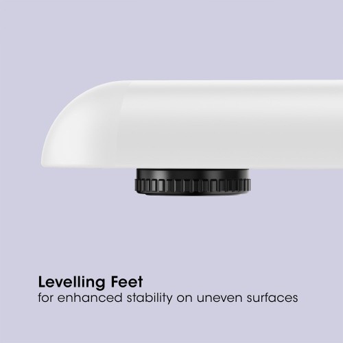 Piedistallo TV a pavimento Kirrien White per TV da 32-70"