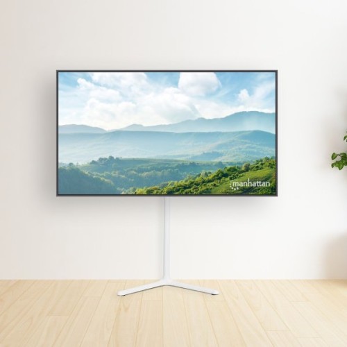 Piedistallo TV a pavimento Kirrien White per TV da 32-70"