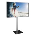 Supporto a pavimento porta TV con VESA fino a 600x400 Morris1