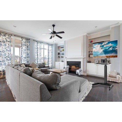 Carrello porta televisione con ruote regolabile per TV da 32" - 65" Rolling