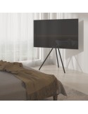 Cavalletto porta TV da pavimento Dillon in acciaio per casa o sala riunioni