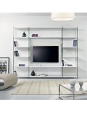 Parete attrezzata moderna per soggiorno design Byblos2