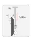 Supporto TV da soffitto 37-70" girevole e regolabile Dizzy3