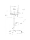 Carrello per TV da 32 a 70 pollici Walker