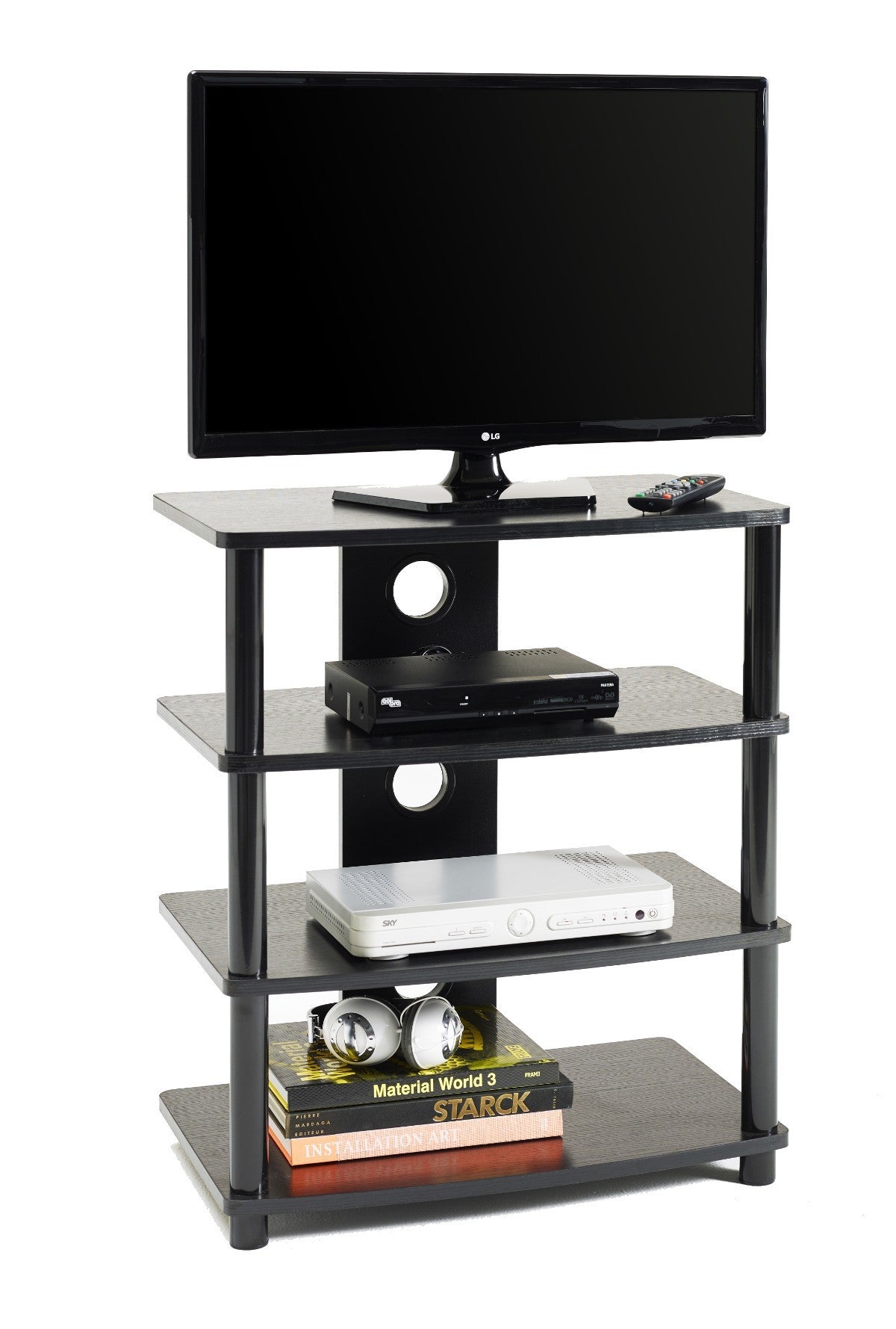 Mobile porta TV in legno e metallo Style
