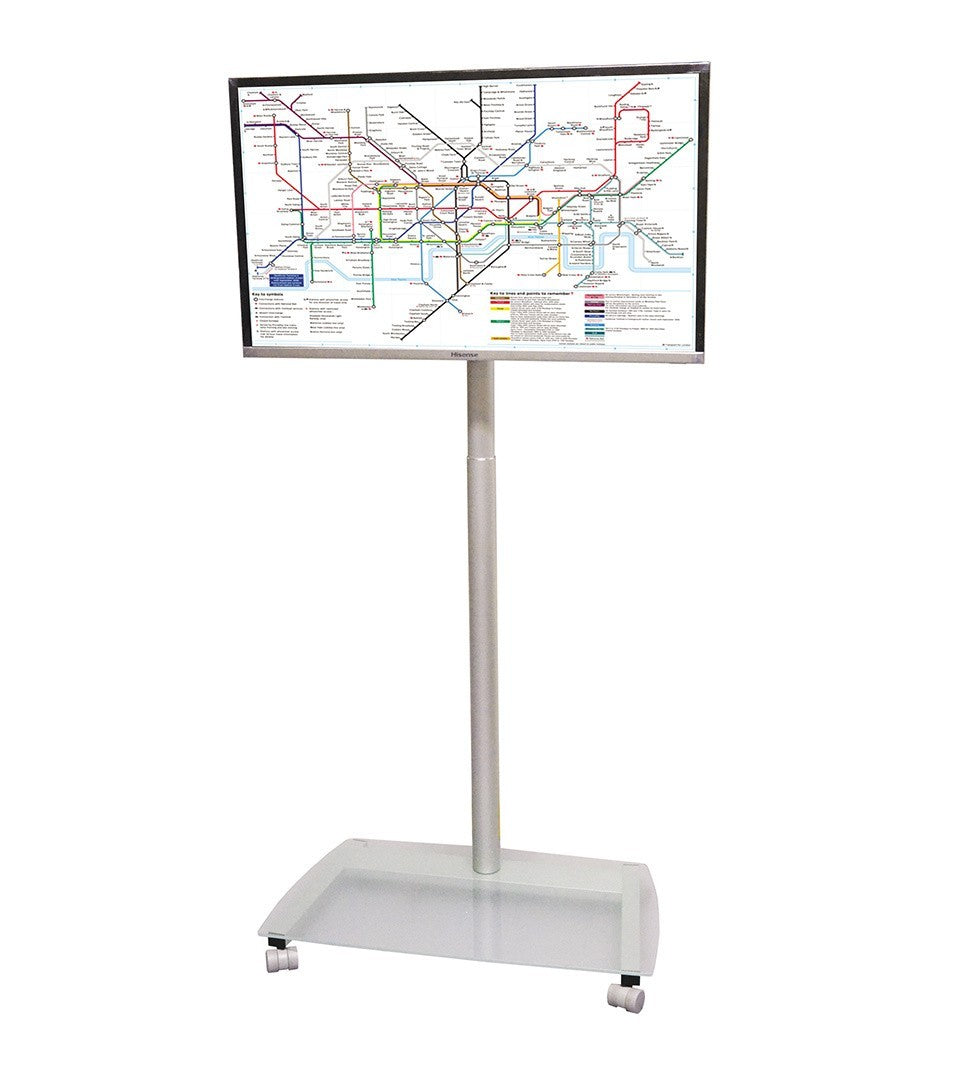 Piantana porta tv con ruote Totem T25
