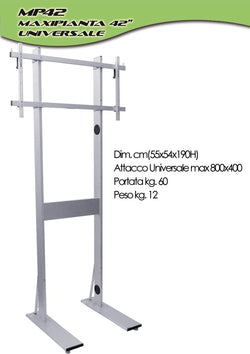 Colonna porta TV Tower Small monitor fino a 42"