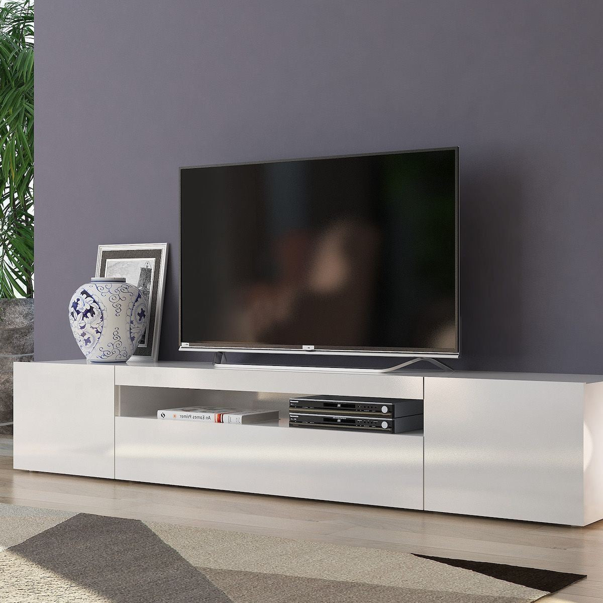 Mobile porta TV Bandol White