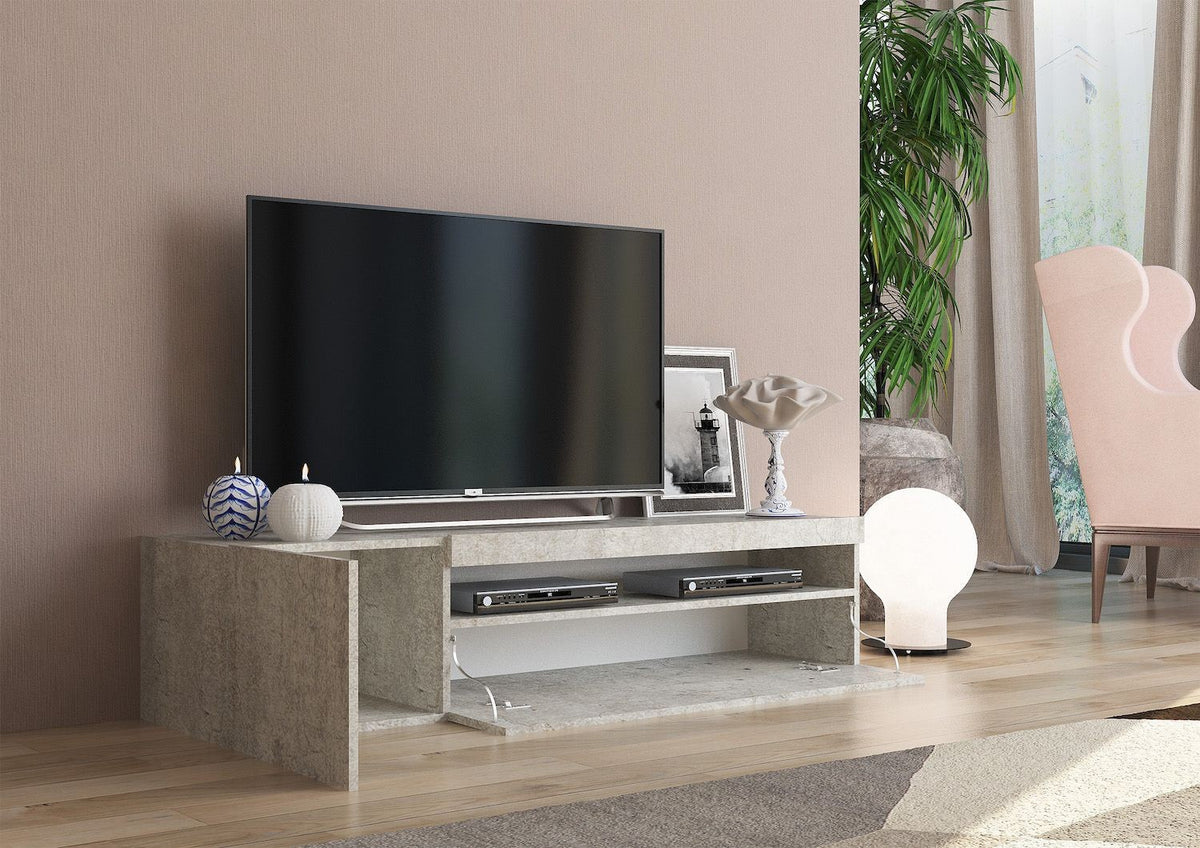 Porta TV Bandol 150 Cement