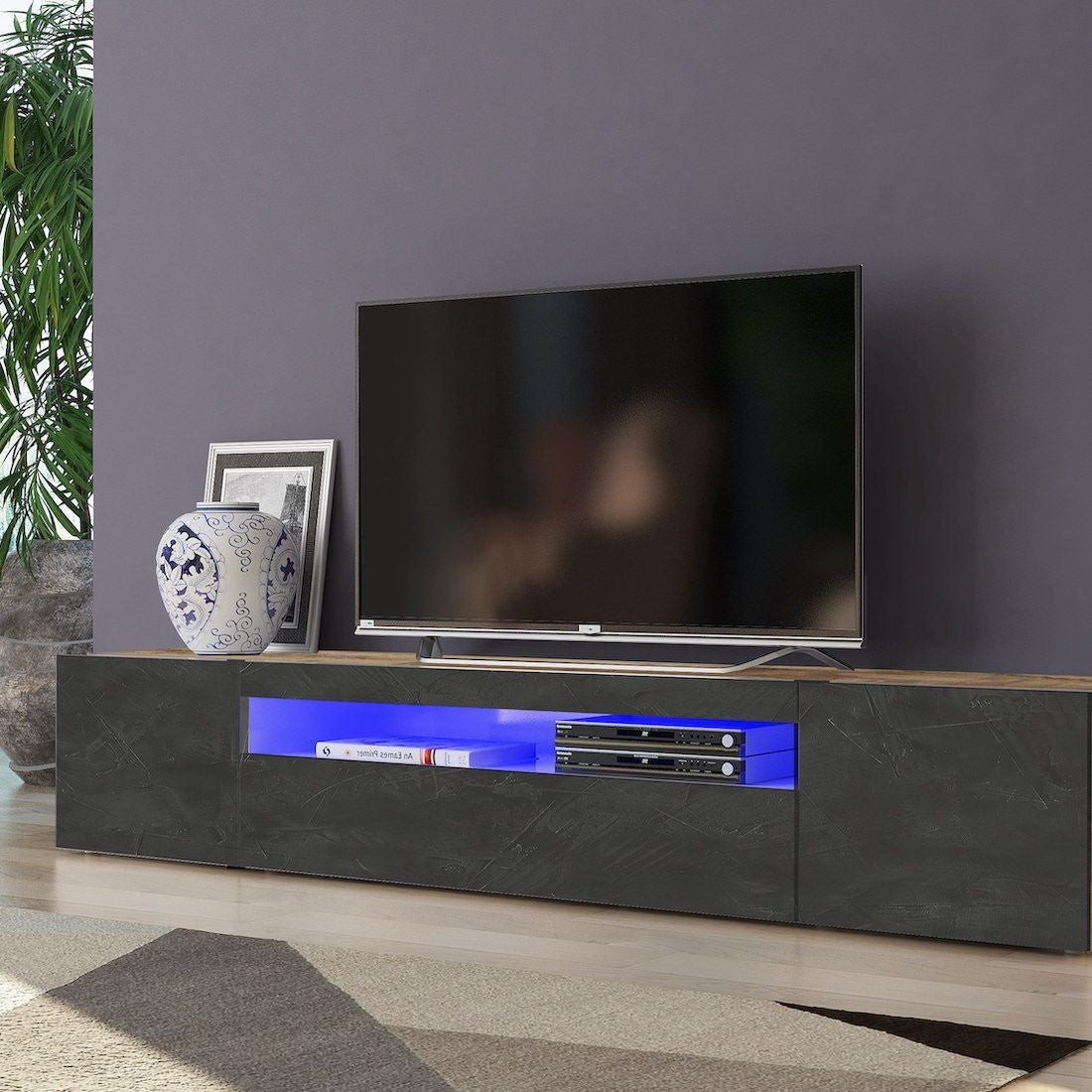 Mobile porta TV Bandol 200 Maple Slate