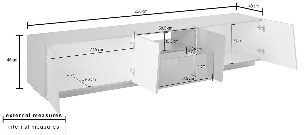 Mobile TV Annabel 220 Slate