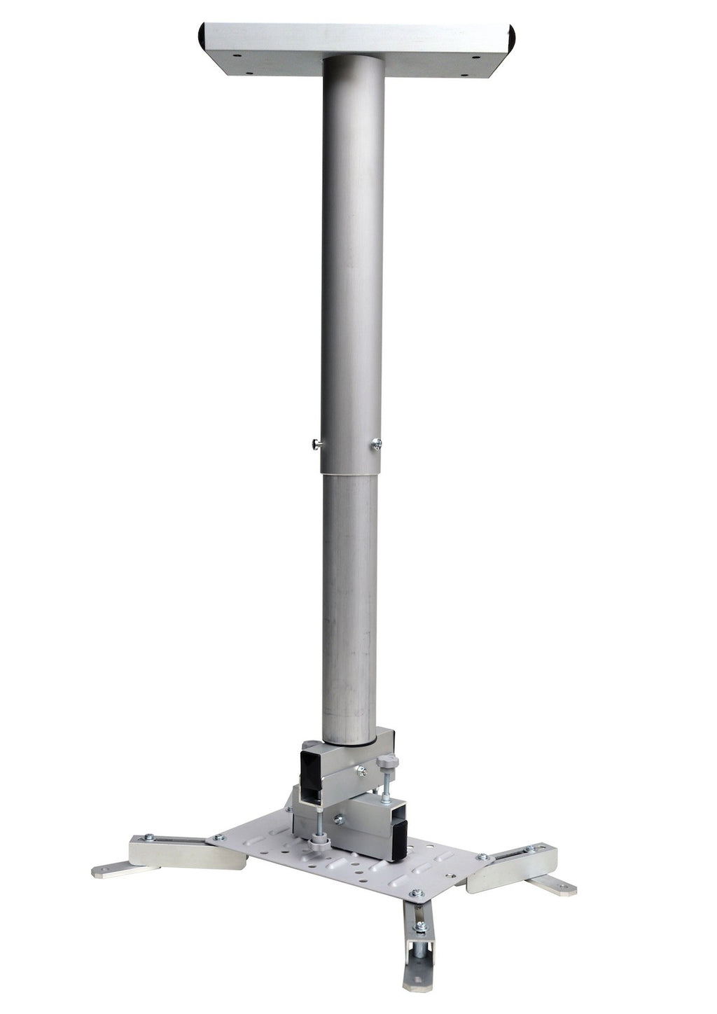 Staffa telescopica a soffitto per proiettori Clamp