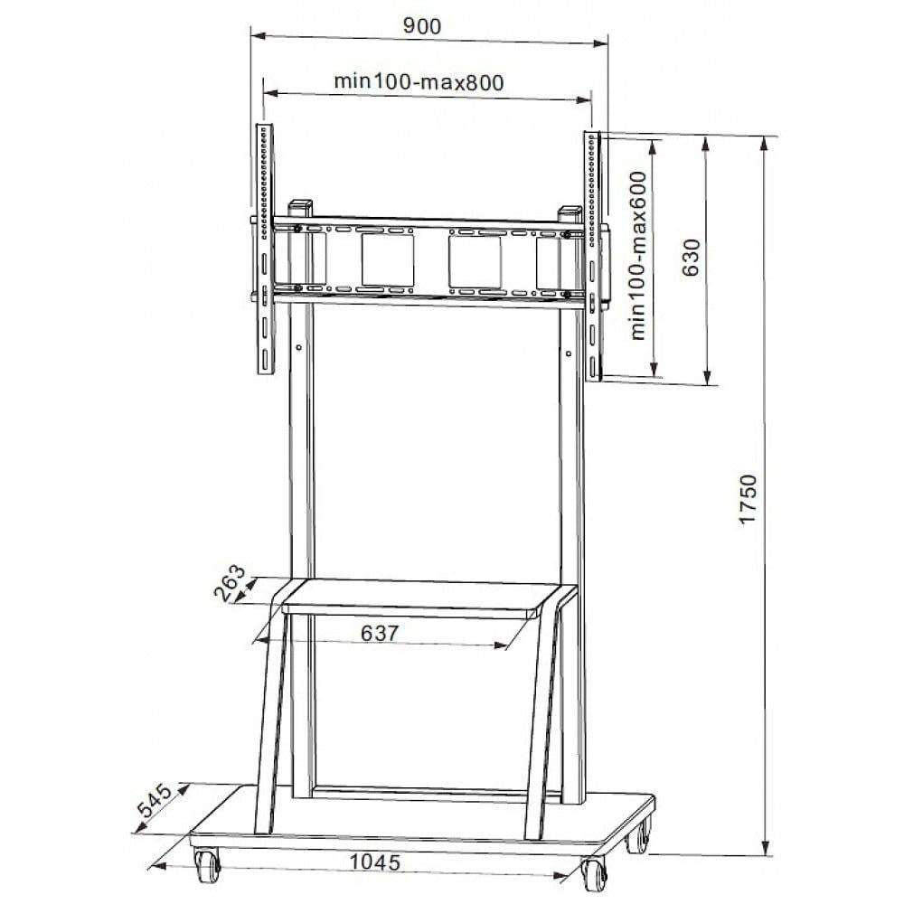 Porta TV grandi dimensioni Baring