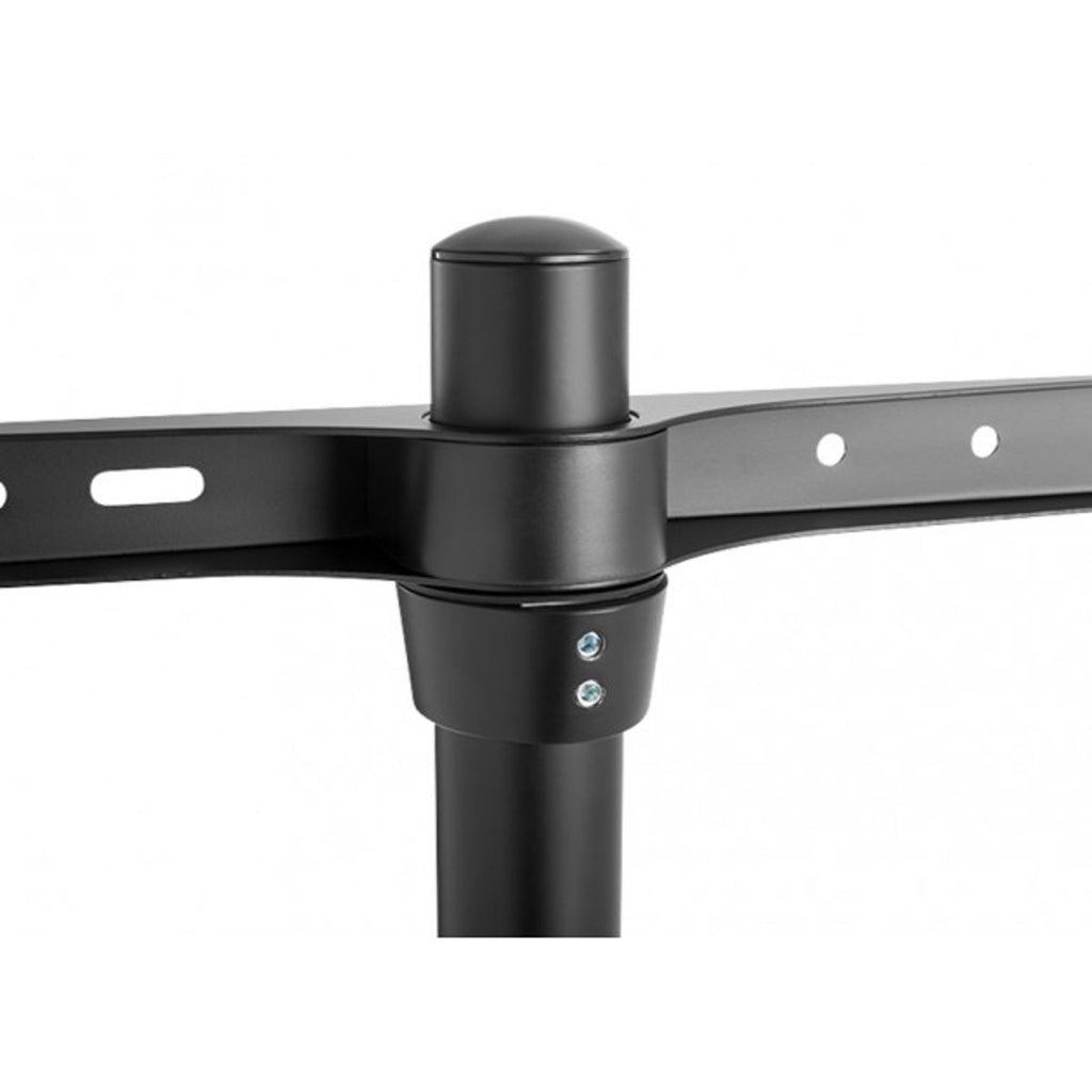 Piedistallo TV a pavimento Kirrien Black per TV da 49-70"