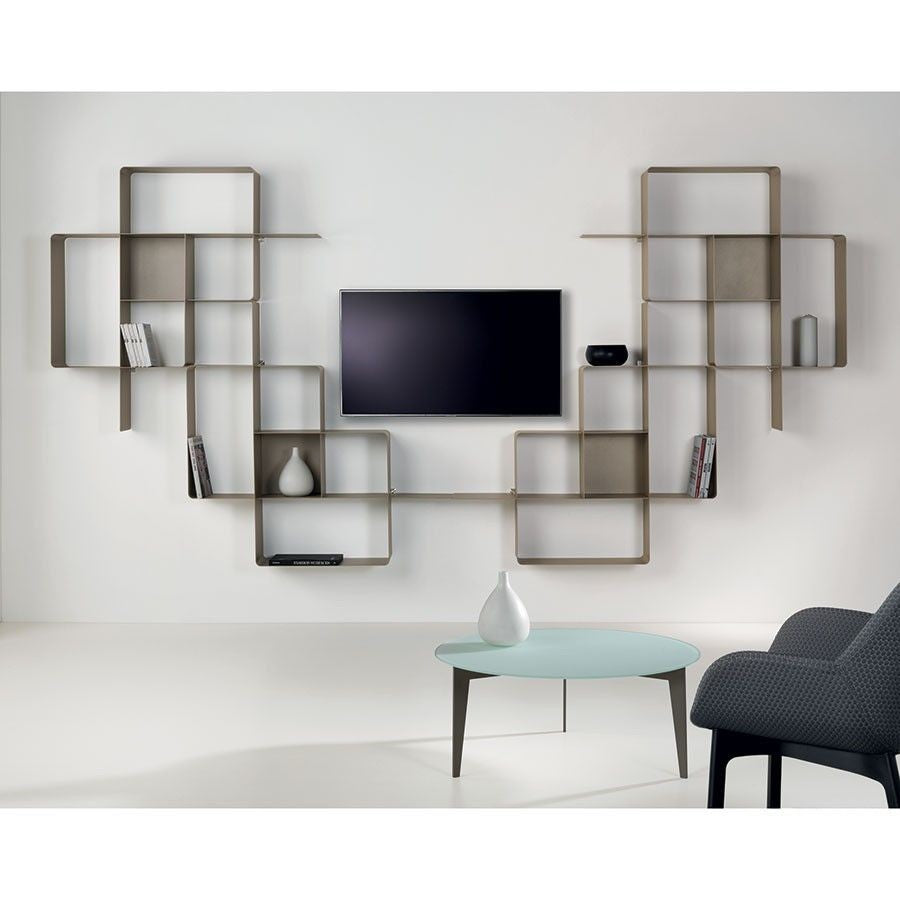Parete attrezzata design moderno Kreando
