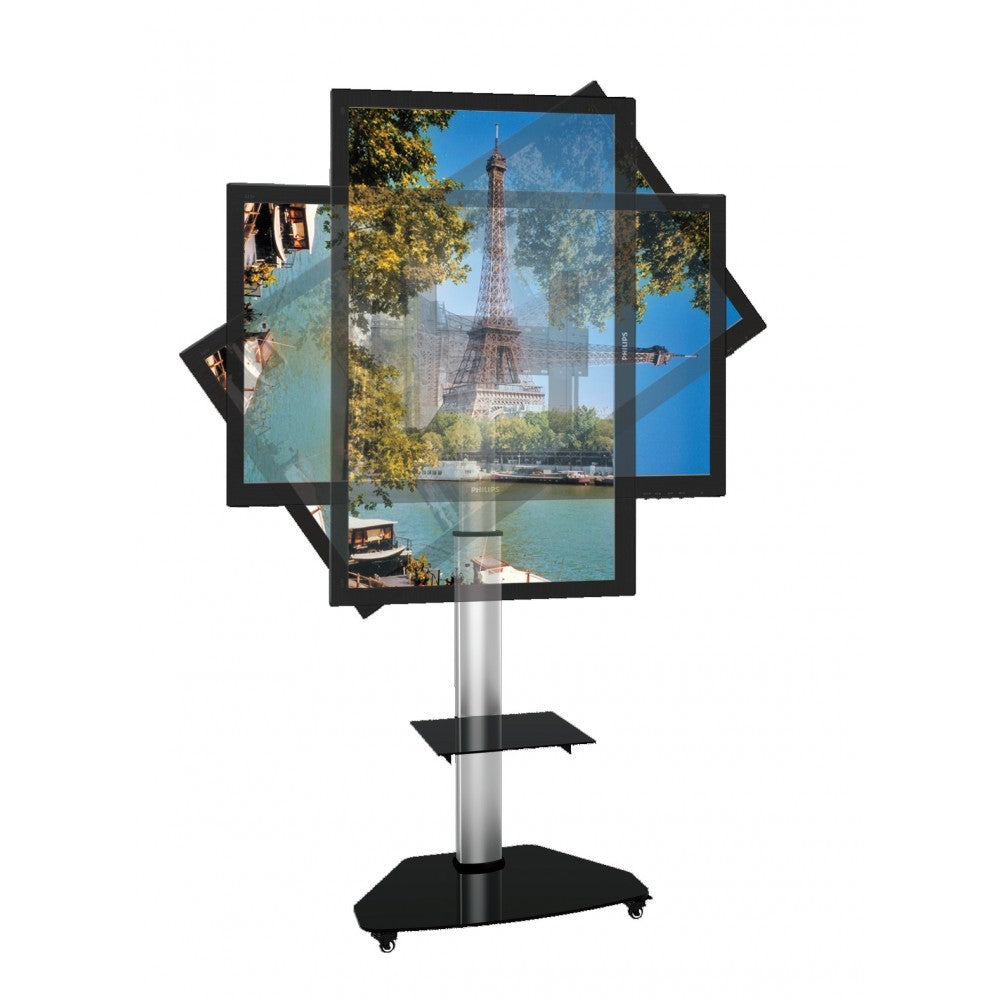 Carrello porta televisore Agile per LCD da 37 a 70 pollici
