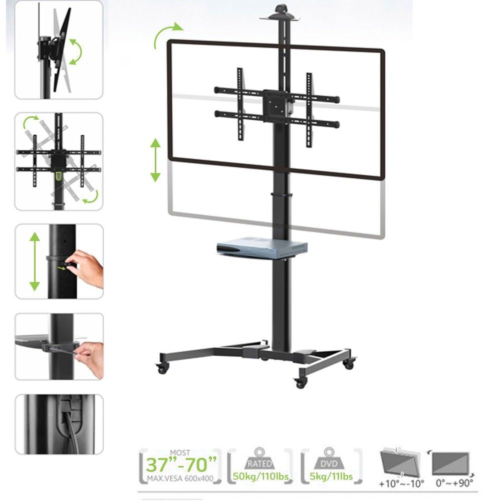Carrello TV da 37 a 70 pollici Layne