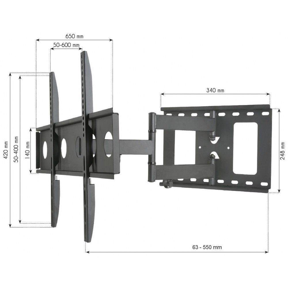 Braccio TV da 32 a 65 pollici Brax1
