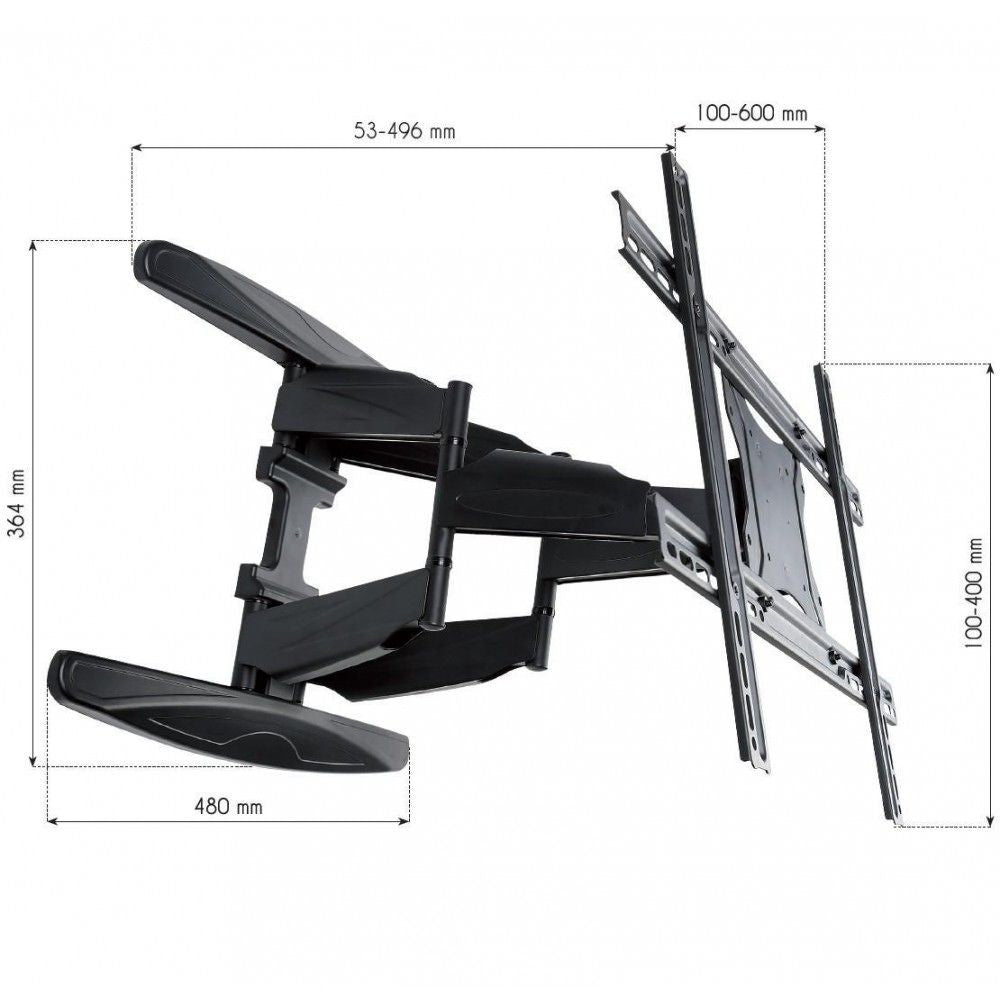 Braccio porta TV da 40 a 80 pollici Brax4