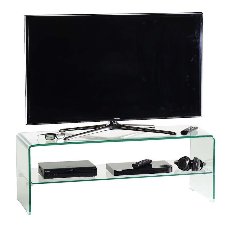 Porta TV fisso in vetro Fancy 110