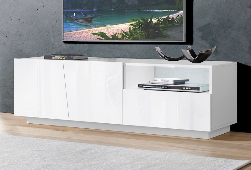 Porta TV design moderno Annabel White
